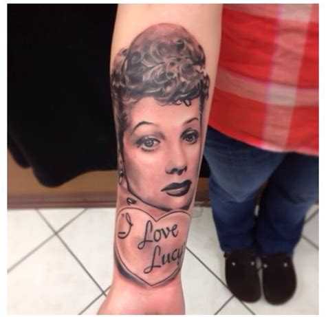 I love Lucy tattoo